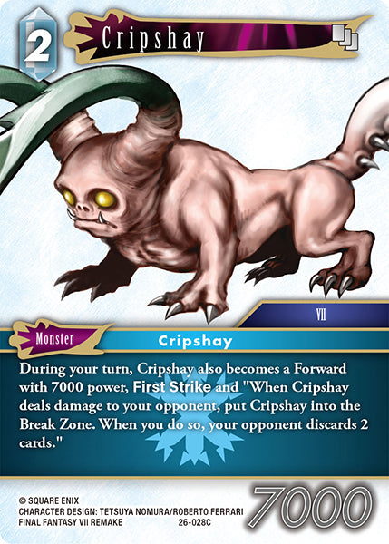 Final Fantasy TCG - Opus XXVI - 26-028 Cripshay