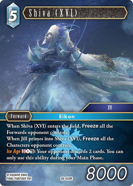 Final Fantasy TCG - Opus XXVI - 26-029 Shiva (XVI)