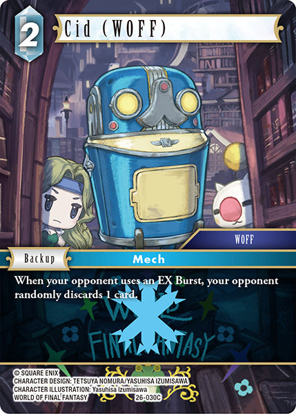 Final Fantasy TCG - Opus XXVI - 26-030 Cid (WOFF)