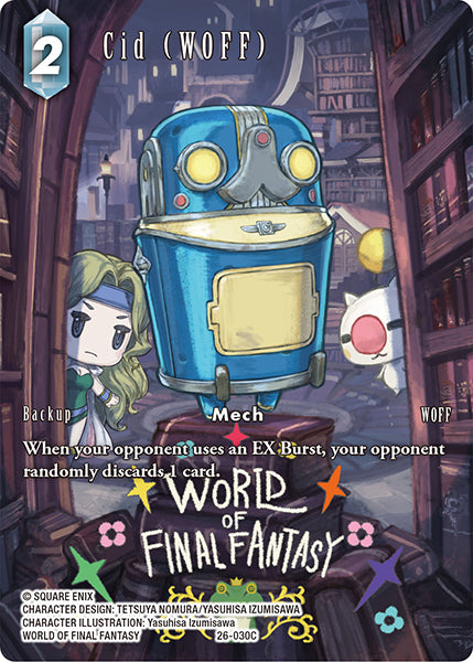 Final Fantasy TCG - Opus XXVI - 26-030 Cid (WOFF) Full Art