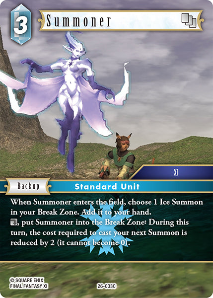 Final Fantasy TCG - Opus XXVI - 26-033 Summoner