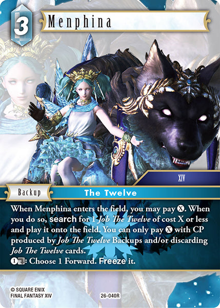 Final Fantasy TCG - Opus XXVI - 26-040 Menphina