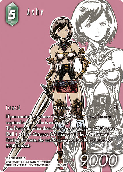 Final Fantasy TCG - Opus XXVI - 26-041 Ashe Full Art
