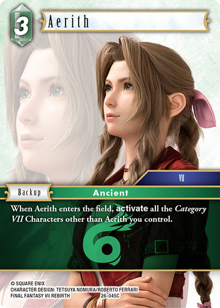 Final Fantasy TCG - Opus XXVI - 26-045 Aerith