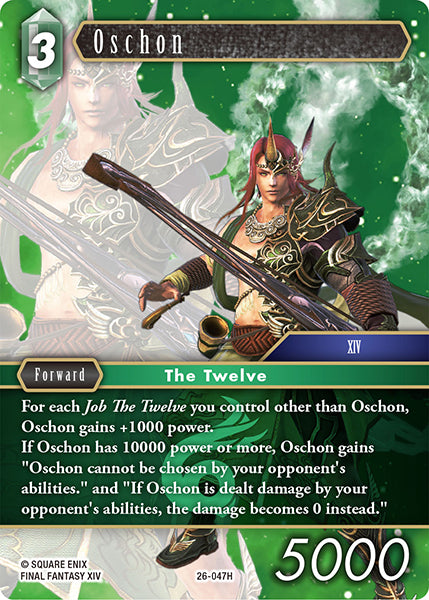 Final Fantasy TCG - Opus XXVI - 26-047 Oschon