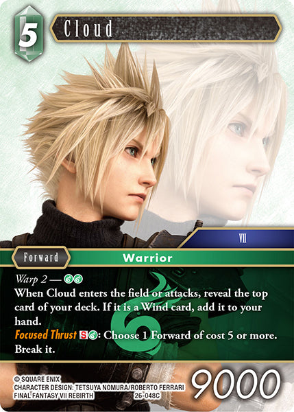 Final Fantasy TCG - Opus XXVI - 26-048 Cloud