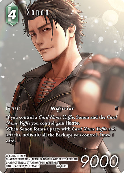 Final Fantasy TCG - Opus XXVI - 26-052 Sonon Full Art