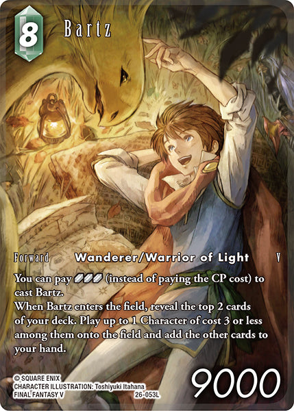 Final Fantasy TCG - Opus XXVI - 26-053 Bartz Full Art