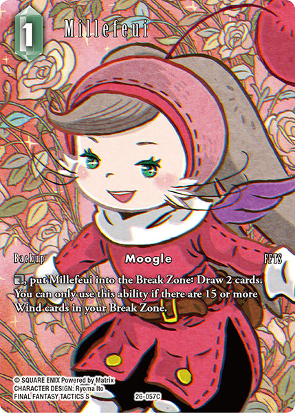 Final Fantasy TCG - Opus XXVI - 26-057 Millefeui Full Art