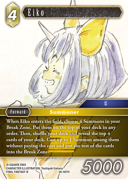 Final Fantasy TCG - Opus XXVI - 26-067 Eiko