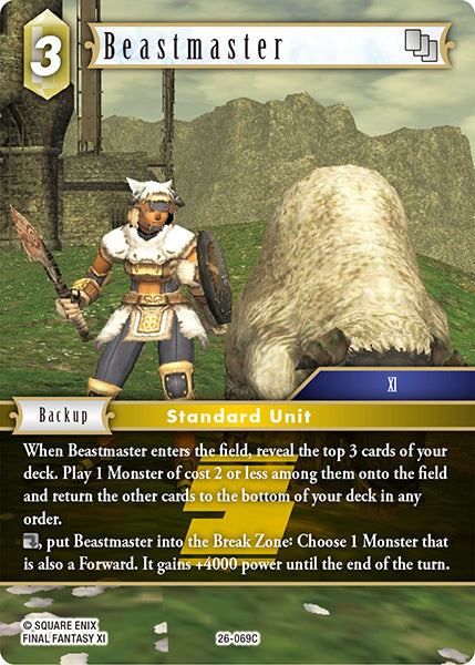 Final Fantasy TCG - Opus XXVI - 26-069 Beastmaster