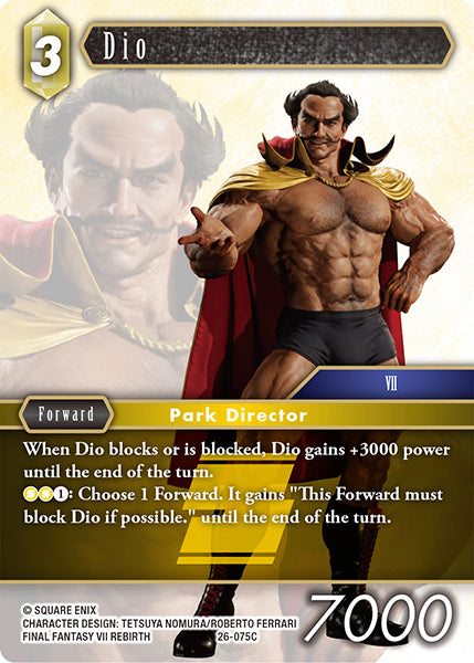 Final Fantasy TCG - Opus XXVI - 26-075 Dio