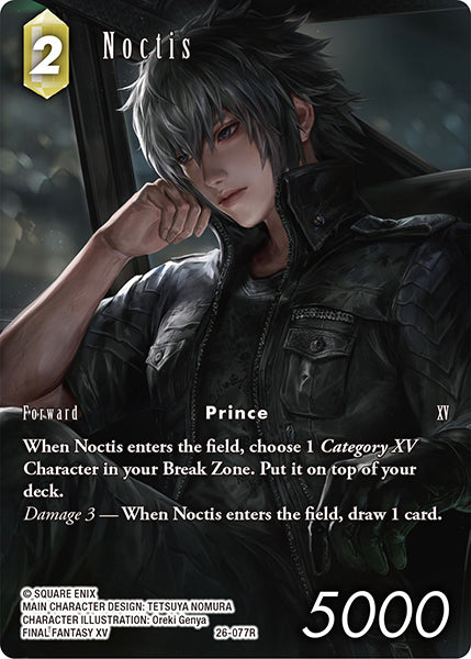 Final Fantasy TCG - Opus XXVI - 26-077 Noctis Full Art