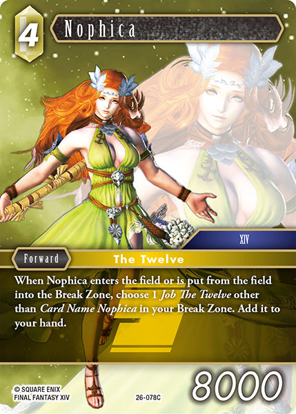 Final Fantasy TCG - Opus XXVI - 26-078 Nophica
