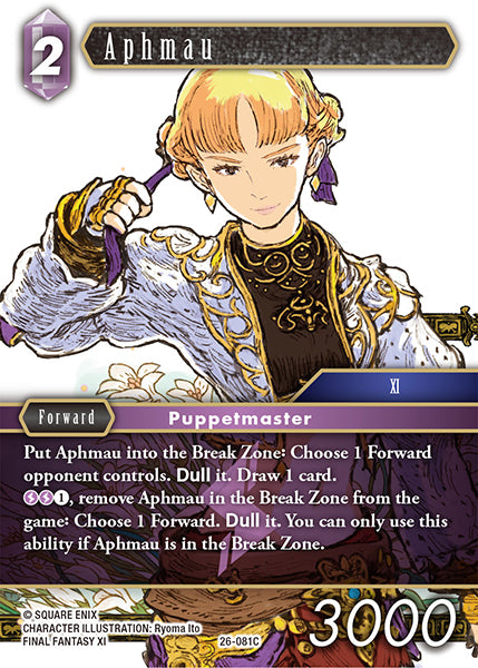 Final Fantasy TCG - Opus XXVI - 26-081 Aphmau