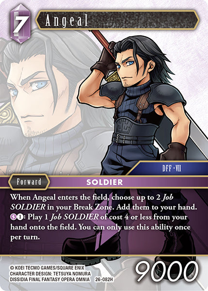 Final Fantasy TCG - Opus XXVI - 26-082 Angeal