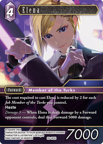 Final Fantasy TCG - Opus XXVI - 26-083 Elena