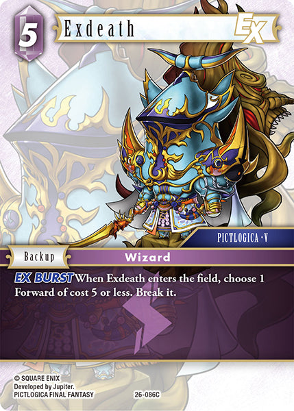 Final Fantasy TCG - Opus XXVI - 26-086 Exdeath