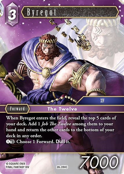 Final Fantasy TCG - Opus XXVI - 26-094 Byregot
