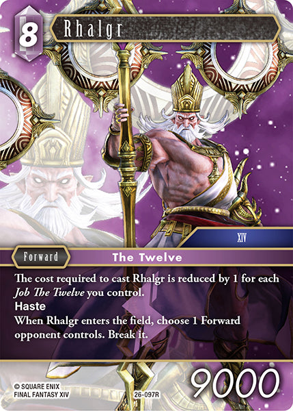 Final Fantasy TCG - Opus XXVI - 26-097 Rhalgr