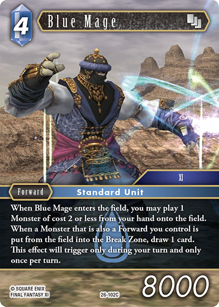 Final Fantasy TCG - Opus XXVI - 26-102 Blue Mage