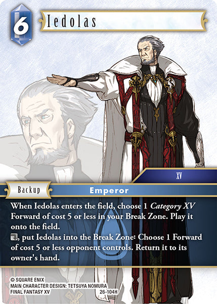 Final Fantasy TCG - Opus XXVI - 26-104 Iedolas