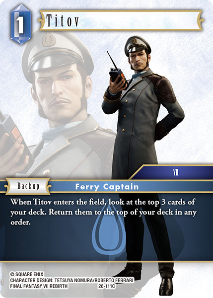 Final Fantasy TCG - Opus XXVI - 26-111 Titov