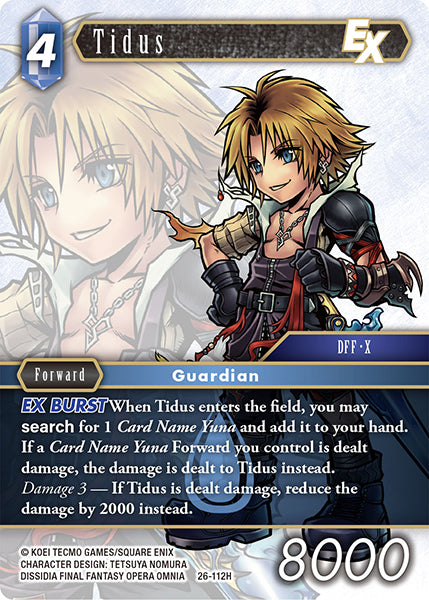 Final Fantasy TCG - Opus XXVI - 26-112 Tidus