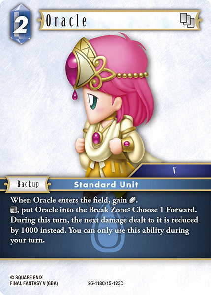 Final Fantasy TCG - Opus XXVI - 26-118 Oracle