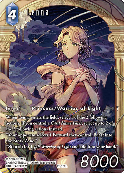 Final Fantasy TCG - Opus XXVI - 26-120 Lenna Full Art