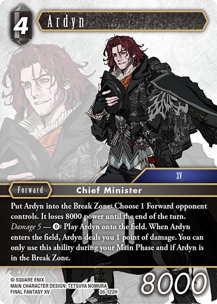 Final Fantasy TCG - Opus XXVI - 26-122 Ardyn