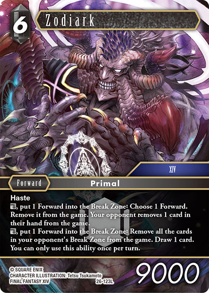 Final Fantasy TCG - Opus XXVI - 26-123 Zodiark
