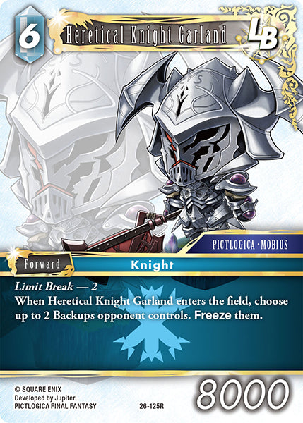 Final Fantasy TCG - Opus XXVI - 26-125 Heretical Knight Garland