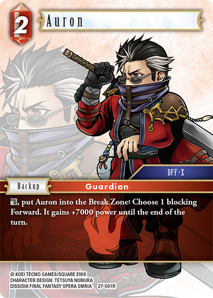 Final Fantasy TCG - Opus XXV - 27-001 Auron