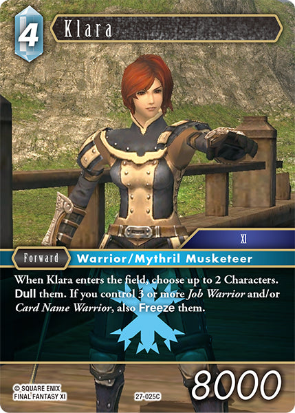 Final Fantasy TCG - Opus XXV - 27-025 Klara