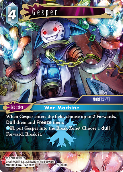 Final Fantasy TCG - Opus XXV - 27-026 Gesper