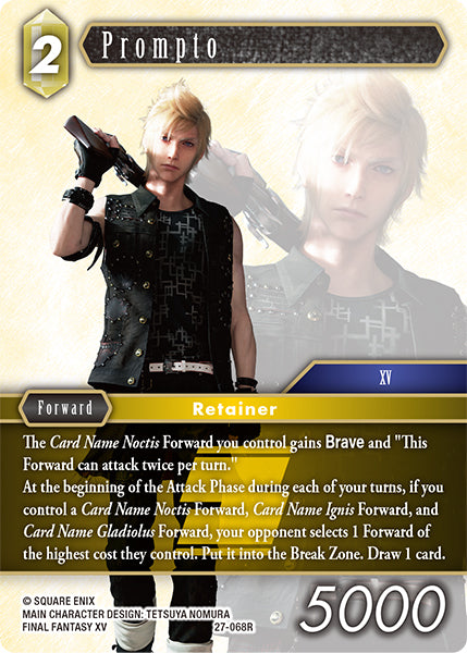 Final Fantasy TCG - Opus XXV - 27-068 Prompto
