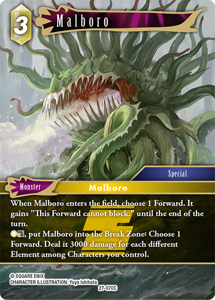 Final Fantasy TCG - Opus XXV - 27-070 Malboro