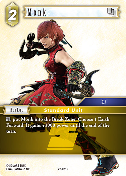 Final Fantasy TCG - Opus XXV - 27-071 Monk
