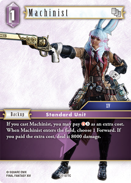 Final Fantasy TCG - Opus XXV - 27-077 Machinist