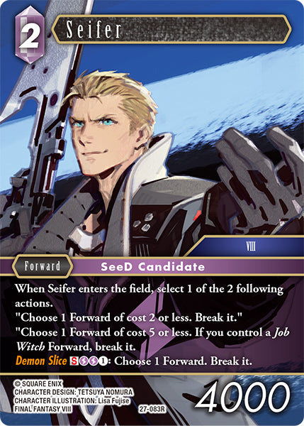 Final Fantasy TCG - Opus XXV - 27-083 Seifer