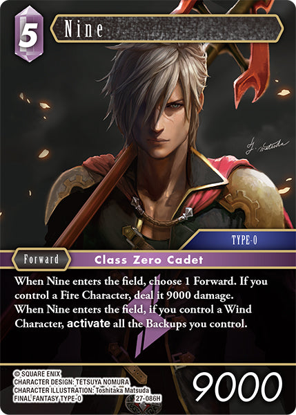 Final Fantasy TCG - Opus XXV - 27-086 Nine