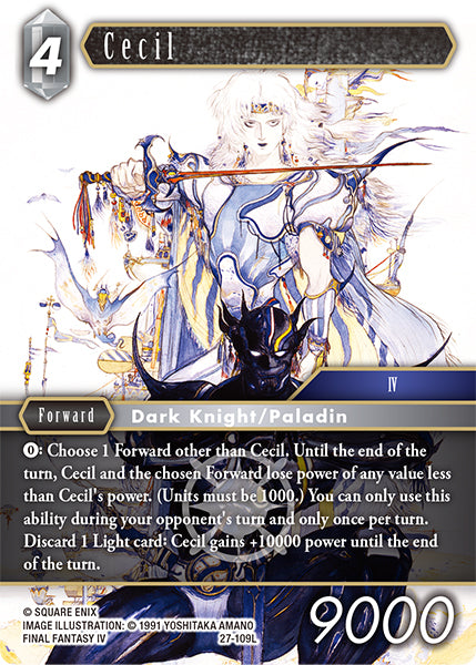 Final Fantasy TCG - Opus XXV - 27-109 Cecil