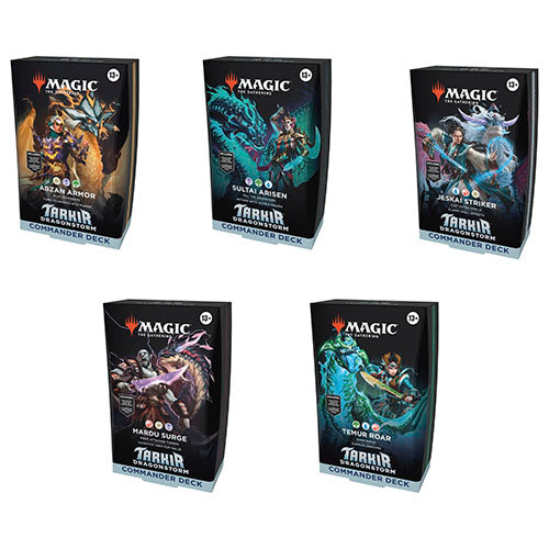 Magic: The Gathering - Tarkir: Dragonstorm Commander Deck - Includes All 5 Decks Deposit Payment