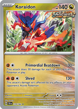 Scarlet & Violet Temporal Forces 119/162 Koraidon