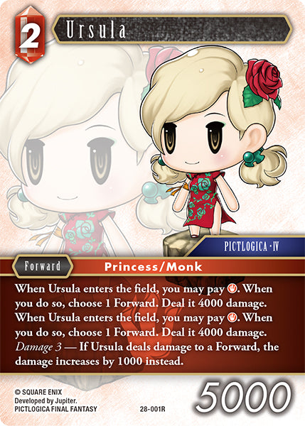 Final Fantasy TCG - Opus XXVIII - 28-001 Ursula