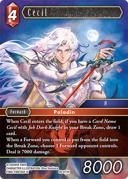 Final Fantasy TCG - Opus XXVIII - 28-011 Cecil