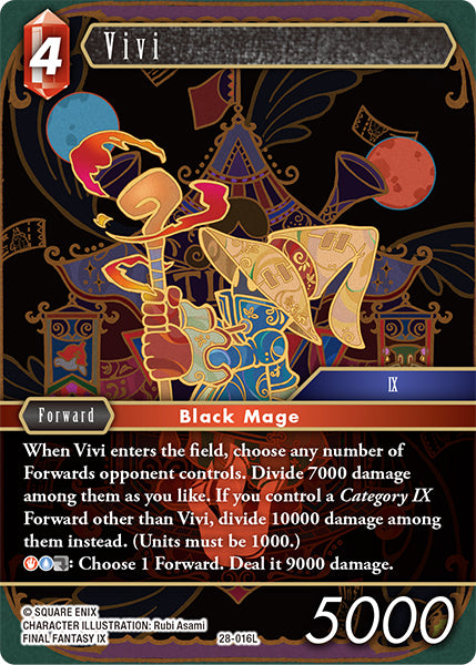 Final Fantasy TCG - Opus XXVIII - 28-016 Vivi Foil