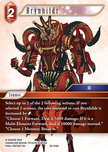 Final Fantasy TCG - Opus XXVIII - 28-018 Brynhildr