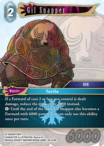 Final Fantasy TCG - Opus XXVIII - 28-024 Gil Snapper